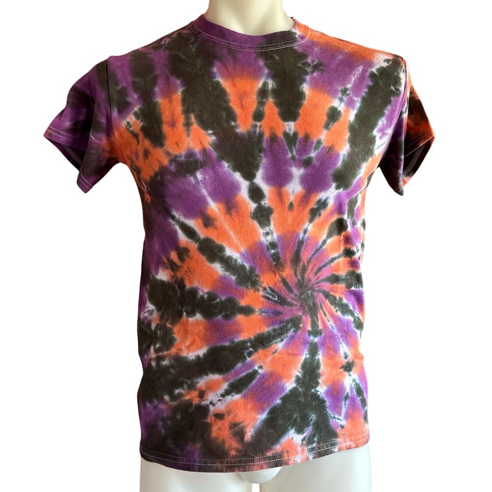 Mens Shirt Size Small Tie Dye Handcrafted Brand New Hippy Festival Retro